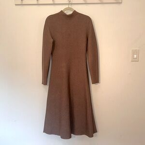 Theory Bilen mock neck dress